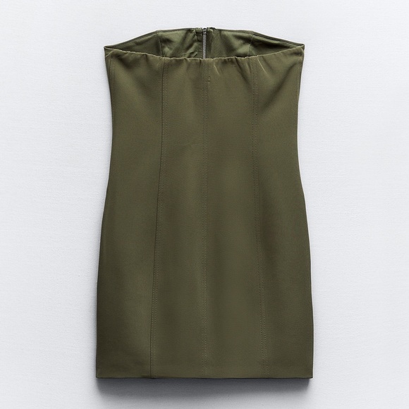 Zara strapless dress - Picture 6 of 15